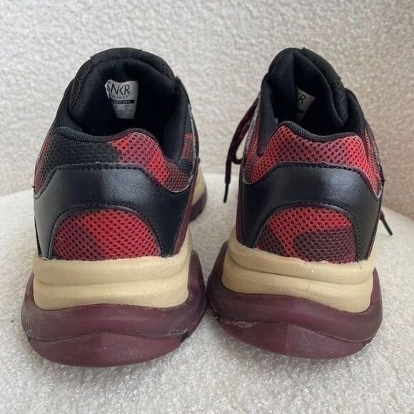 SNKR Project Park Avenue Casual Shoes Mens 9 42 Wine Camo - Picture 6 of 10